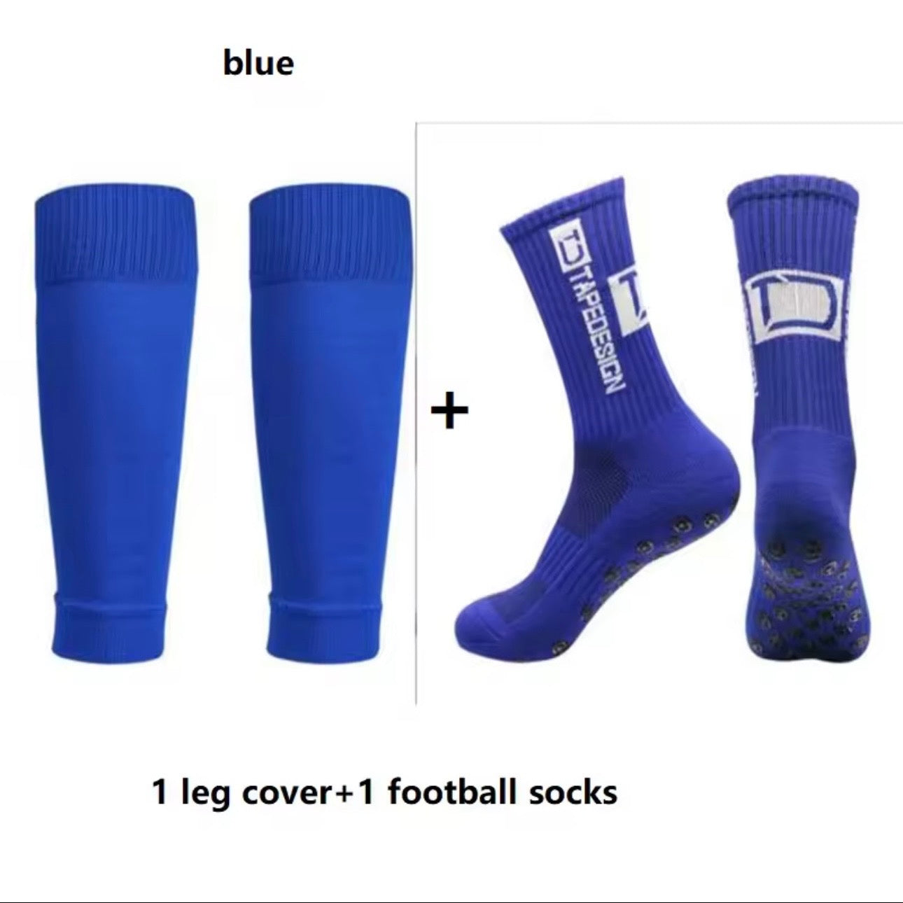 Chaussettes antidérapantes + bas coupé