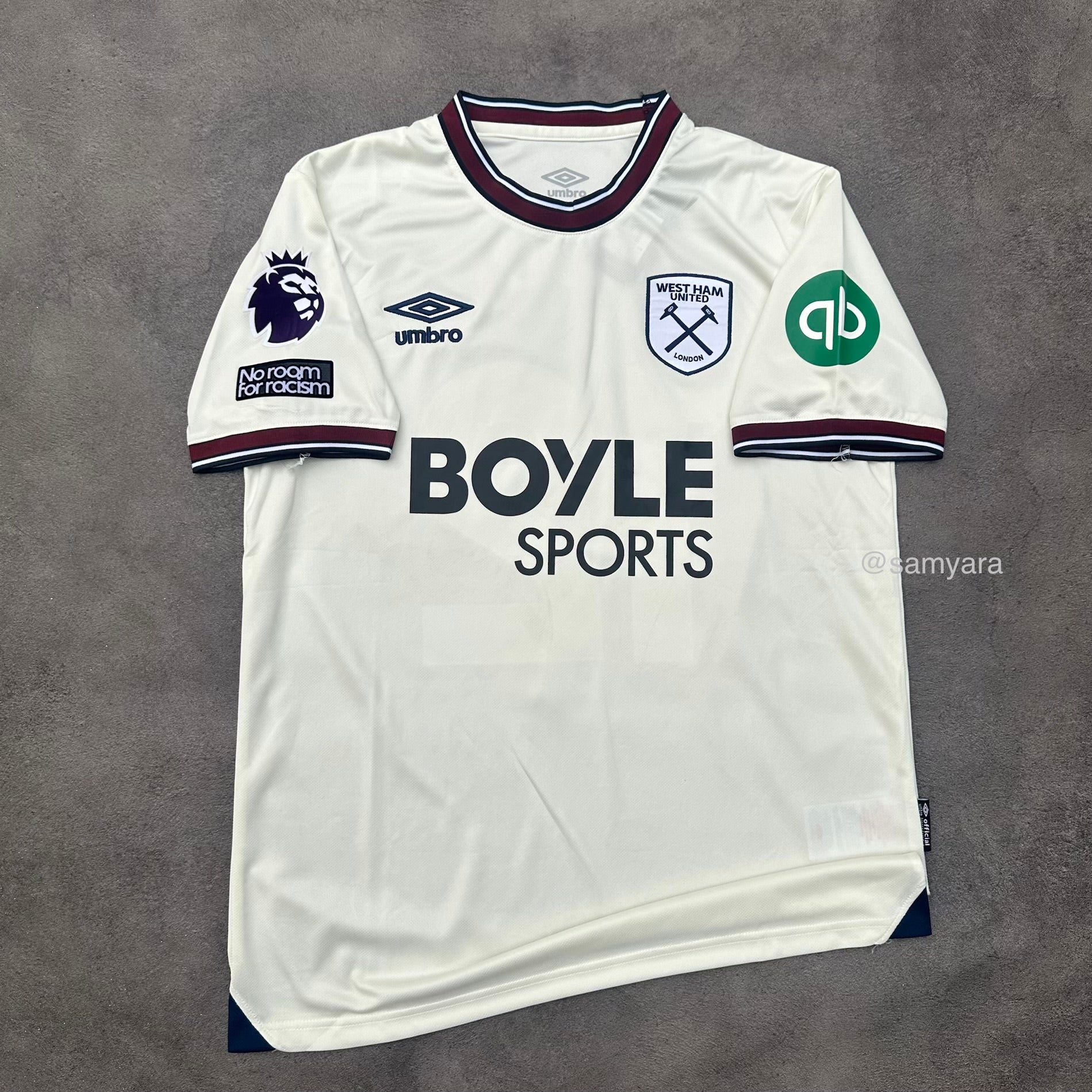 Maillot Westham El Malick Diouf