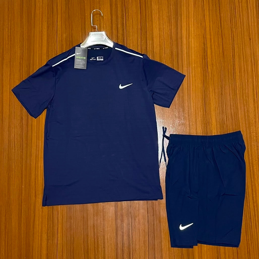 Ensemble Nike Running bleu