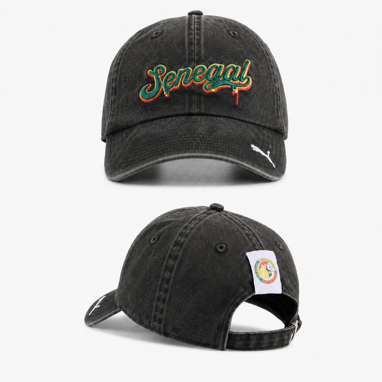 Casquettes Sénégal Puma 2026 noir