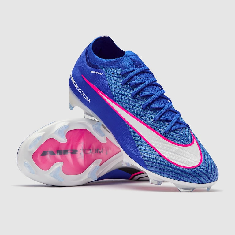 Chaussures NIKE AIR ZOOM MERCURIAL VAPOR XVI ELITE FG - RACER BLUE/WHITE