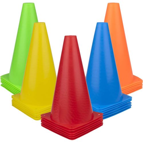 Cônes d'entraînement flexibles en plastique