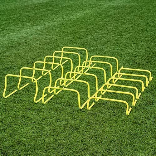 Haies entraînement de Coordination & Agilité (Lot de 6 – Variété de Tailles)